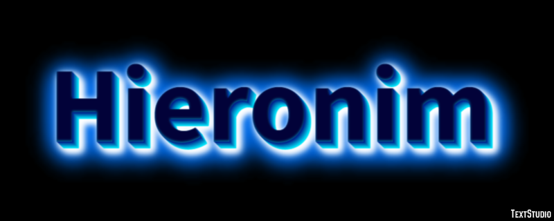 Hieronim Tekst Effect
