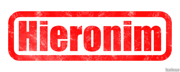 Hieronim Efekt tekstowy