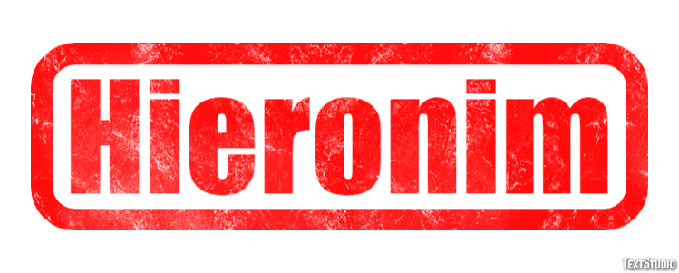 Hieronim Efekt tekstowy