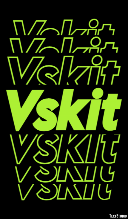 Vskit Efeito de texto