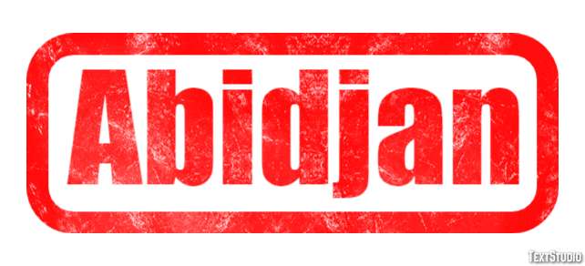 Abidjan Text Effect