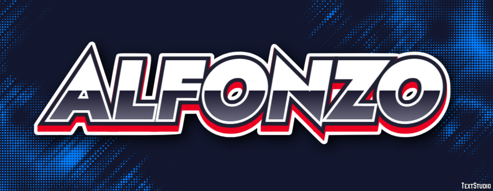 Alfonzo Text effect