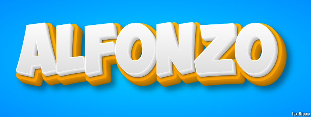 Alfonzo Efecto de Texto