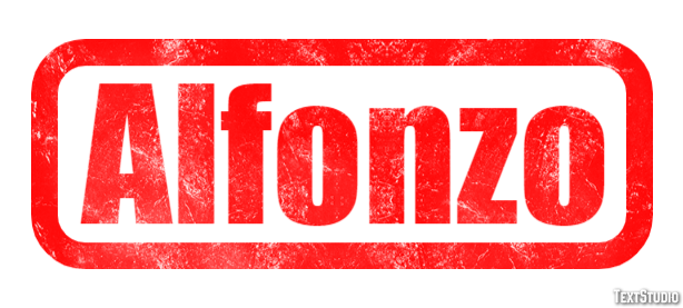 Alfonzo Efecto de Texto