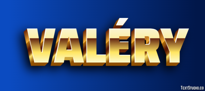 Valéry Text Effect
