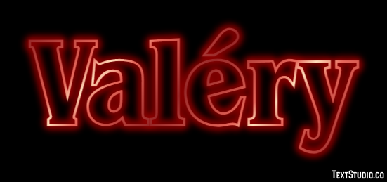 Valéry Text Effect