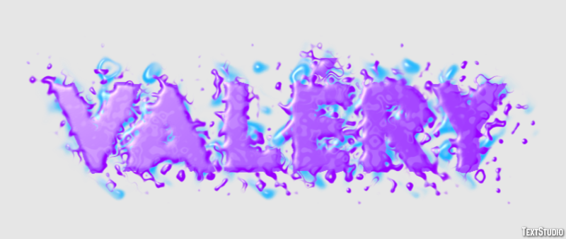 Valéry Text Effect