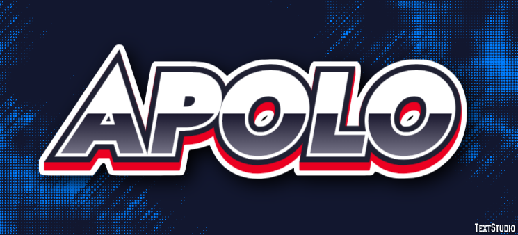 Apolo Efecto de Texto