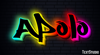 Apolo Efecto de texto