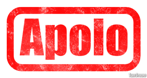 Apolo Efecto de texto