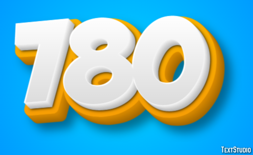 780 Text Effect
