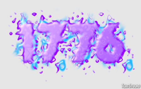 1776 Text effect
