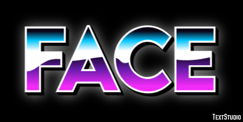 Face Efecto de Texto