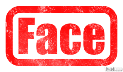 Face Text Effect