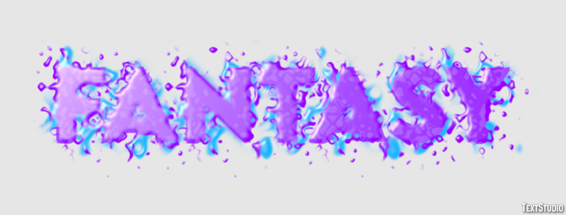 Fantasy Text Effect
