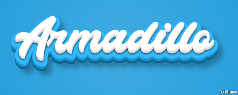 Armadillo テキスト効果