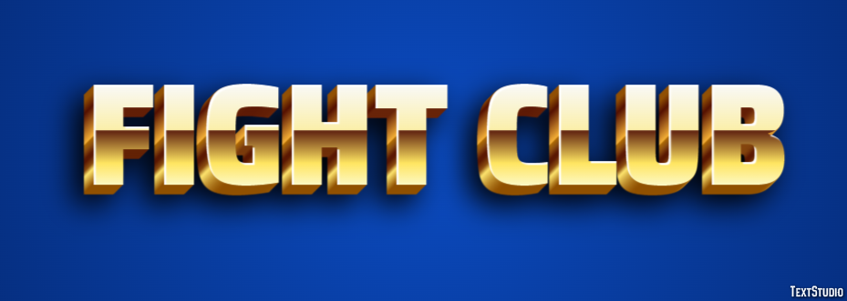 Fight Club Efecto de Texto
