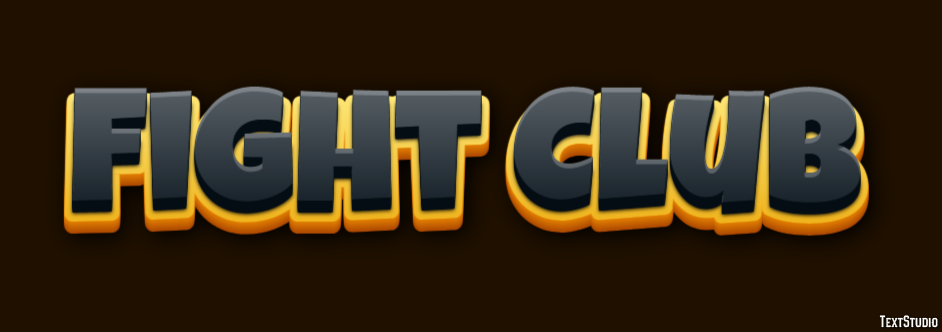 Fight Club Efekt tekstowy