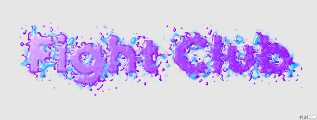 Fight Club Text Effect