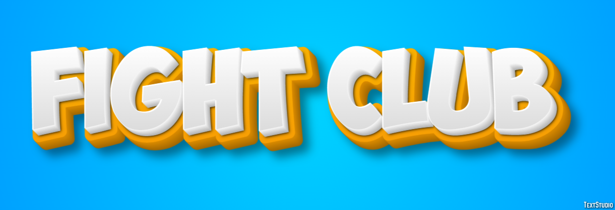 Fight Club Efecto de Texto