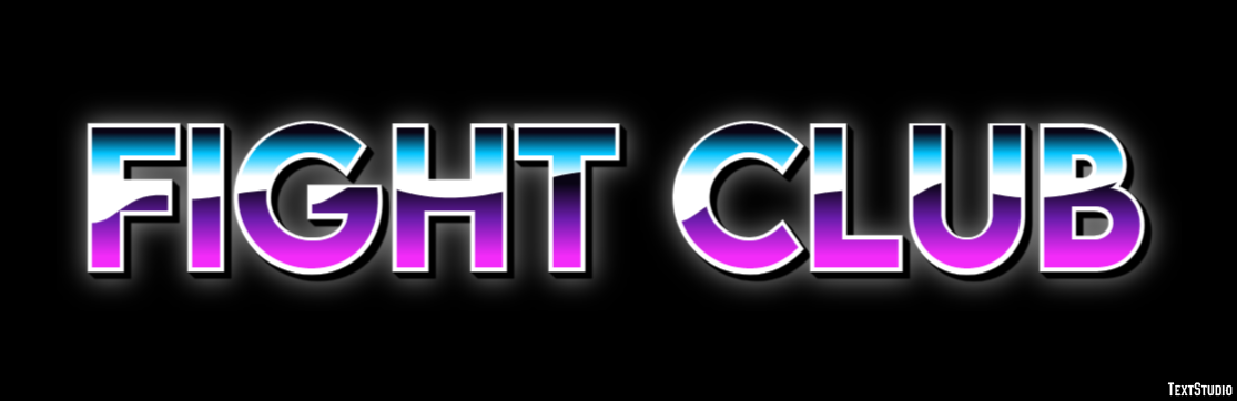 Fight Club Text Effect