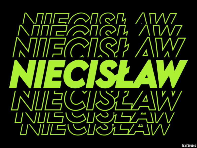 Niecisław Efekt tekstowy