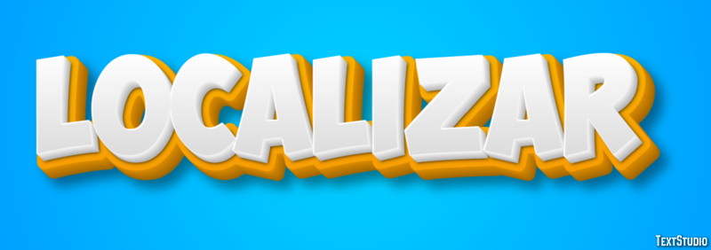 Localizar Efeito do texto