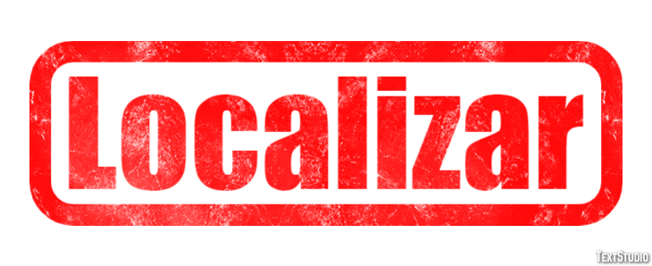 Localizar Efeito de texto
