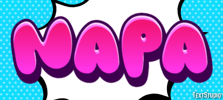 Napa Tekst effect