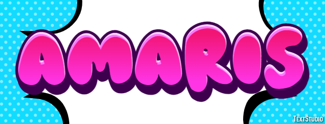 Amaris Эффект текста