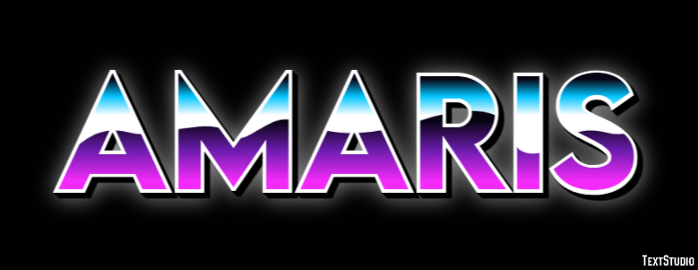 Amaris Эффект текста