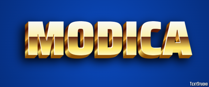 Modica Efekt tekstowy