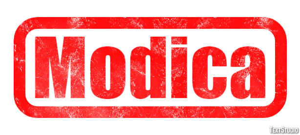 Modica Efekt tekstowy