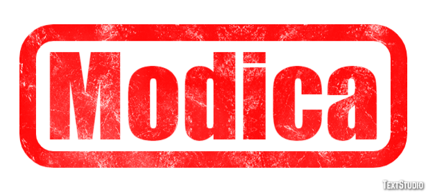 Modica Efekt tekstowy