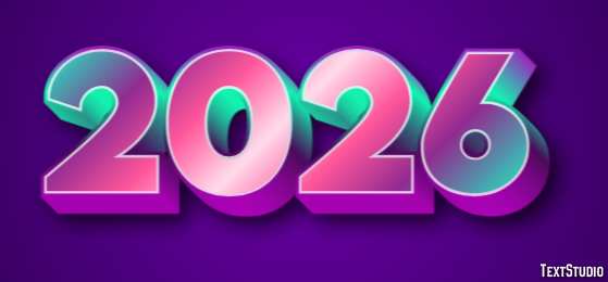 2026 Text Effect
