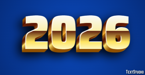 2026 Text Effect