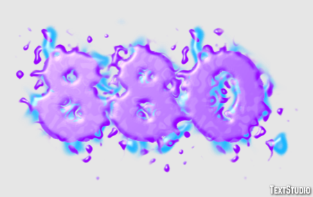 880 Text Effect