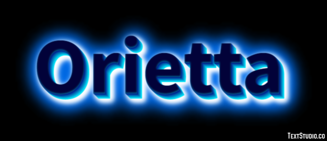 Orietta Effetto testo