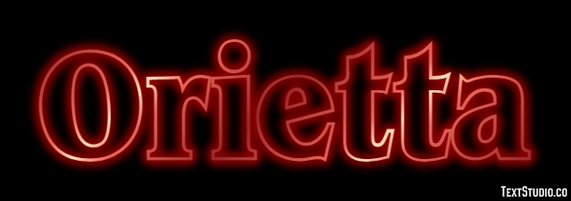 Orietta Effetto testo