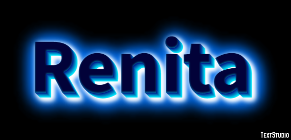 Renita Effetto testo