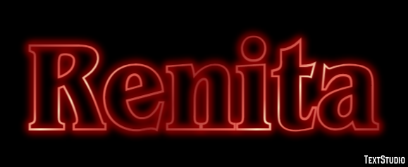Renita Effetto testo