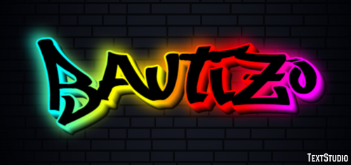 Bautizo Efecto de texto