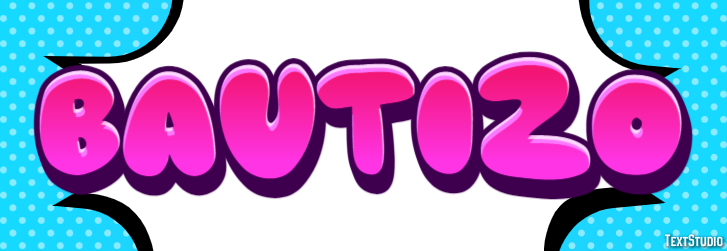Bautizo Efecto de Texto