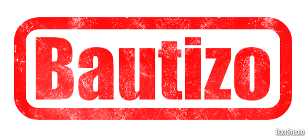 Bautizo Efecto de texto