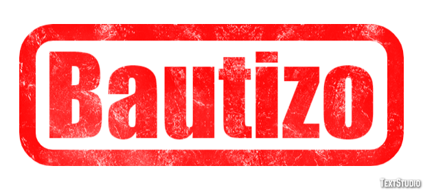 Bautizo Efecto de Texto