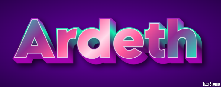 Ardeth Text Effect