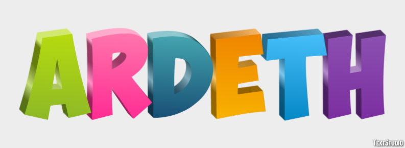 Ardeth Text Effect
