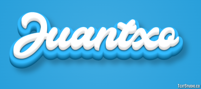 Juantxo Efecto de texto