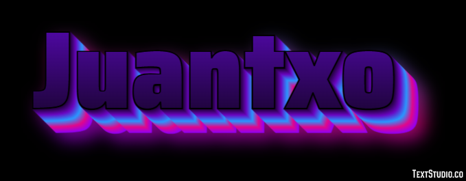Juantxo Efecto de texto