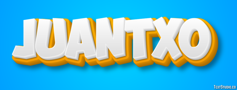 Juantxo Tekst Effect